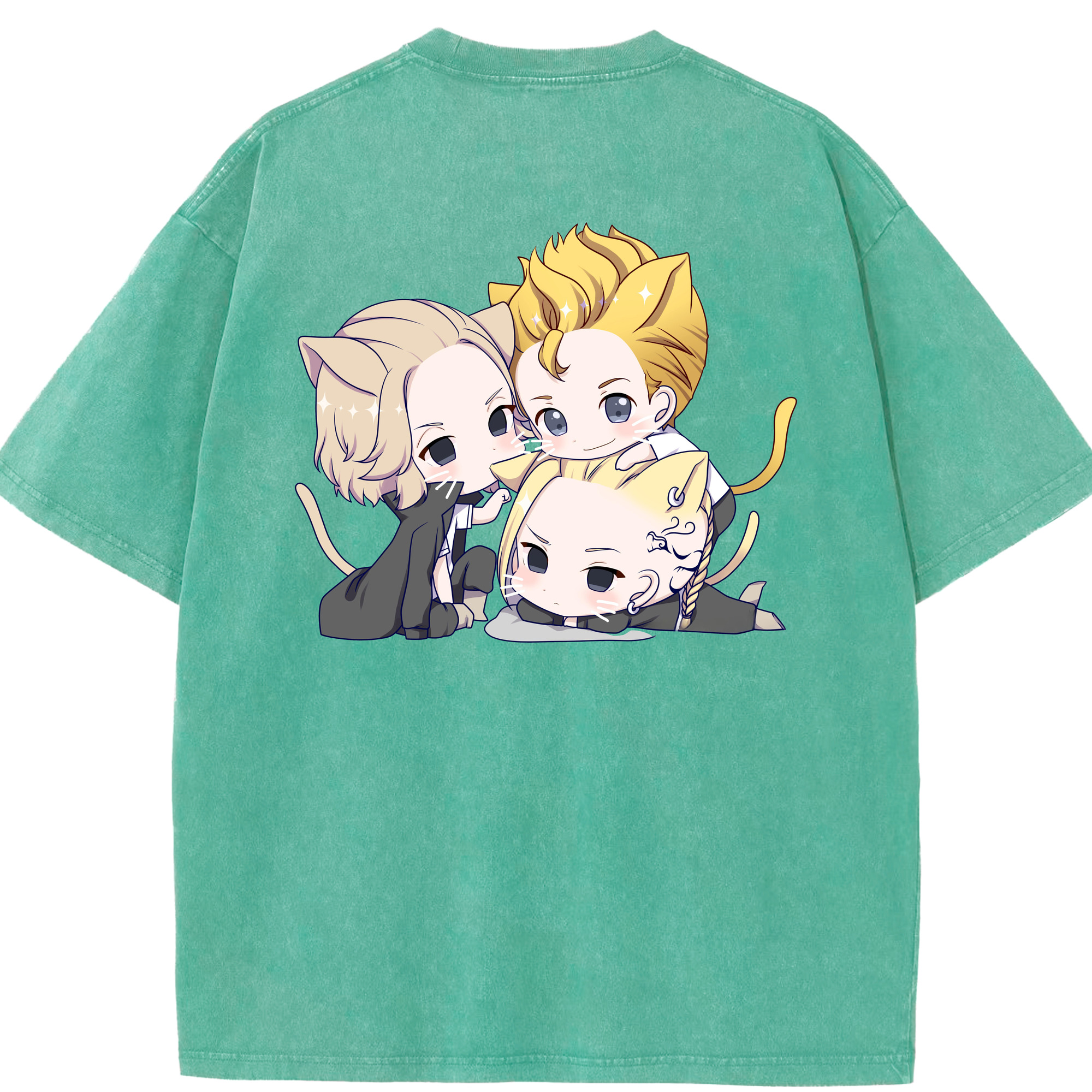 （画像用） 東京リベンジャーズ Tokyo Revengers 綿100% ヴィンテージ風 半袖Tシャツ（背面プリント）